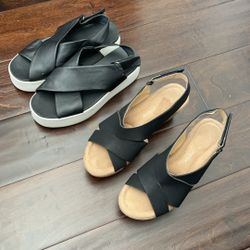 Vince Leather Sandal