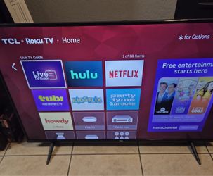 TCL Roku Smart TV 50”