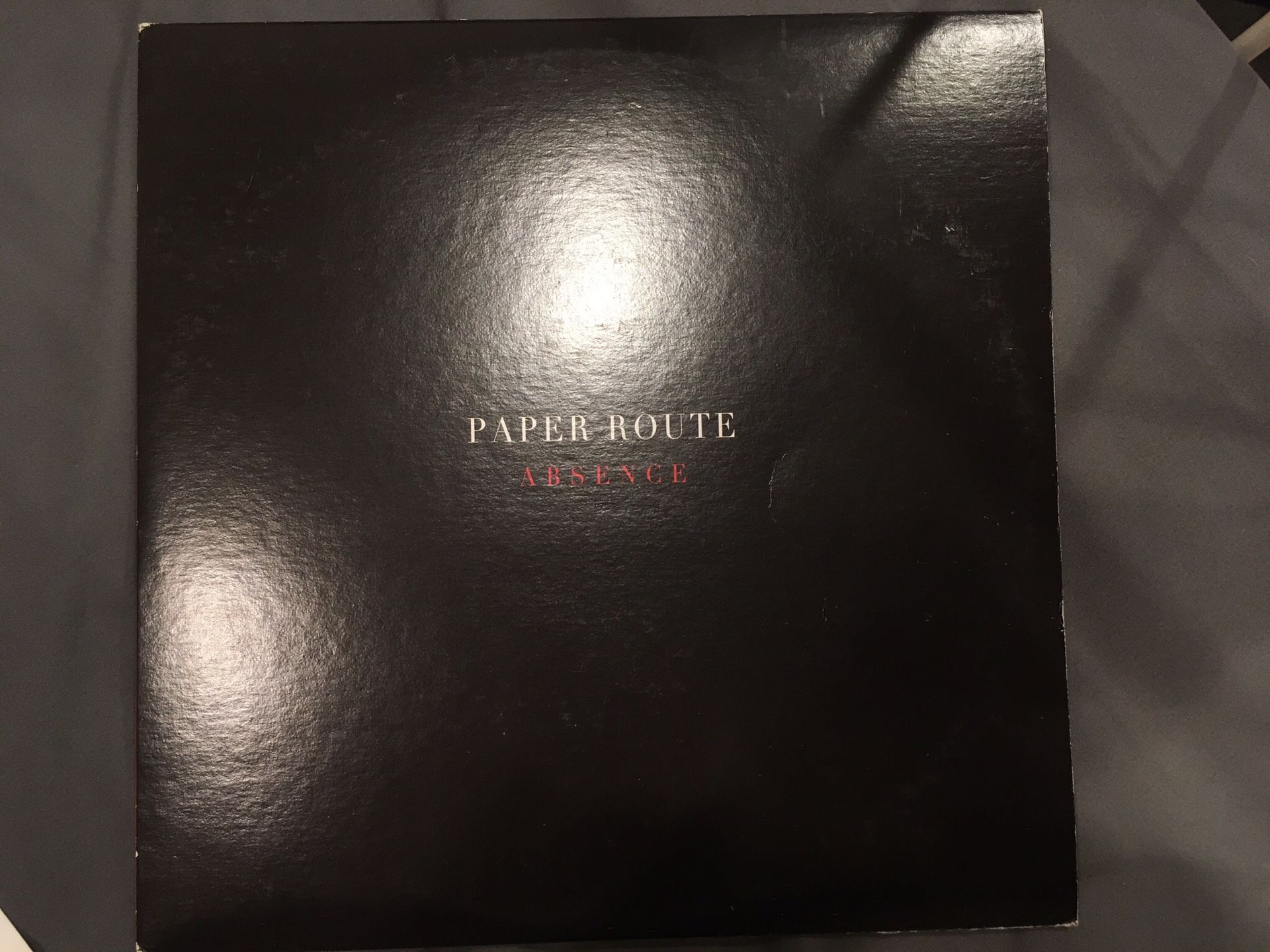 Paper Route “Absence” vinyl - NEAR MINT CONDITION