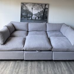Sectional Cloud Couch Pit - New In Box - Free Local Delivery 