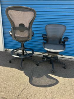 Herman miller Aeron’s Remastered office chairs