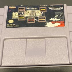 Williams Arcades Hits Super Nintendo 