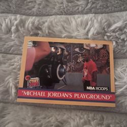 Michael Jordan Trading Card (NBA Hoops 382)