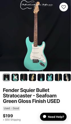 Fender guitar