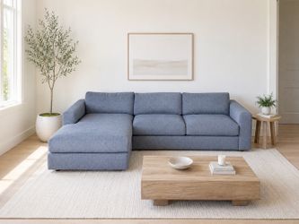 West elm urban 2 pc sectional