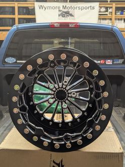 New SxS rear wheels and tires package for sale. Wheels