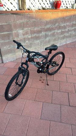 Bike (Hyper Havoc FS 26” Full-Suspension Mountain Bike)