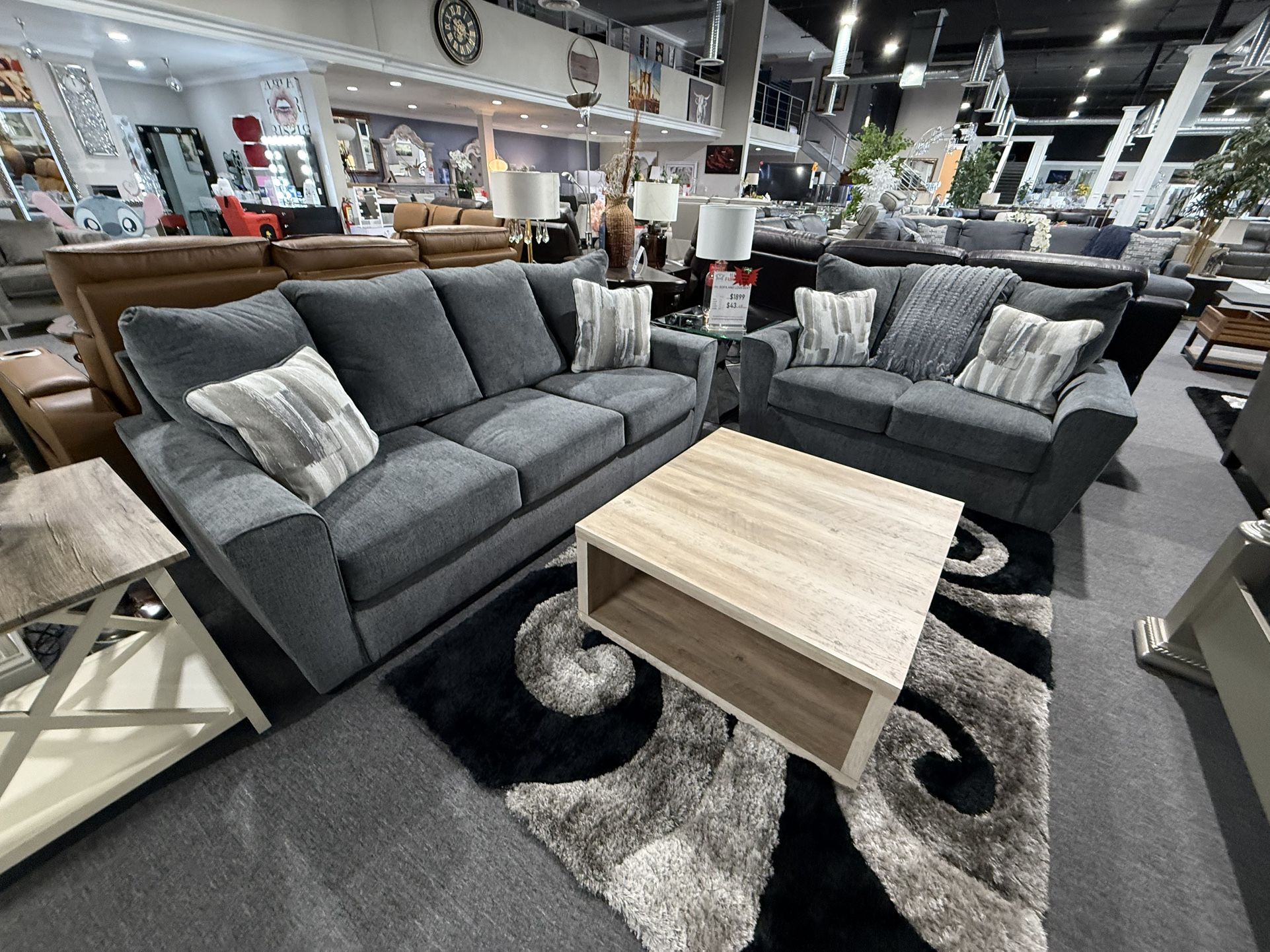 2 Pc Sofa And Loveseat