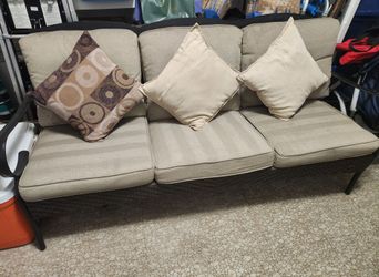 Wrought iron couch