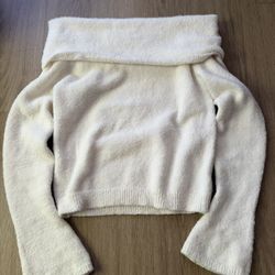 Off Shoulder Sweater