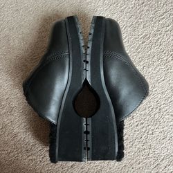 Ugg Clogs Leather Sheepskin