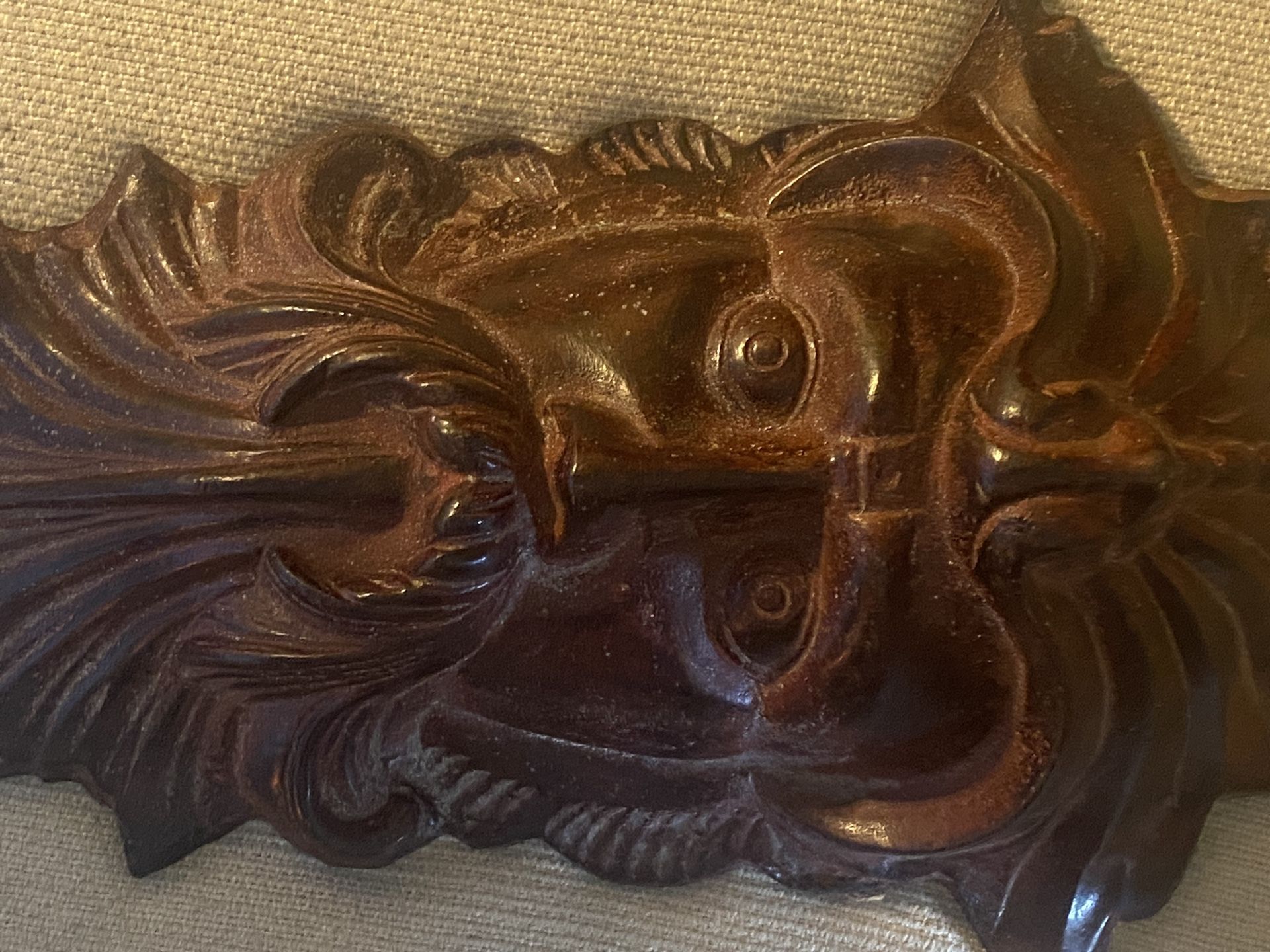 Iron mask of god of wind