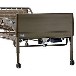 Invacare Full-Electric Hospital Bed with Mattress & Accessories — Like New