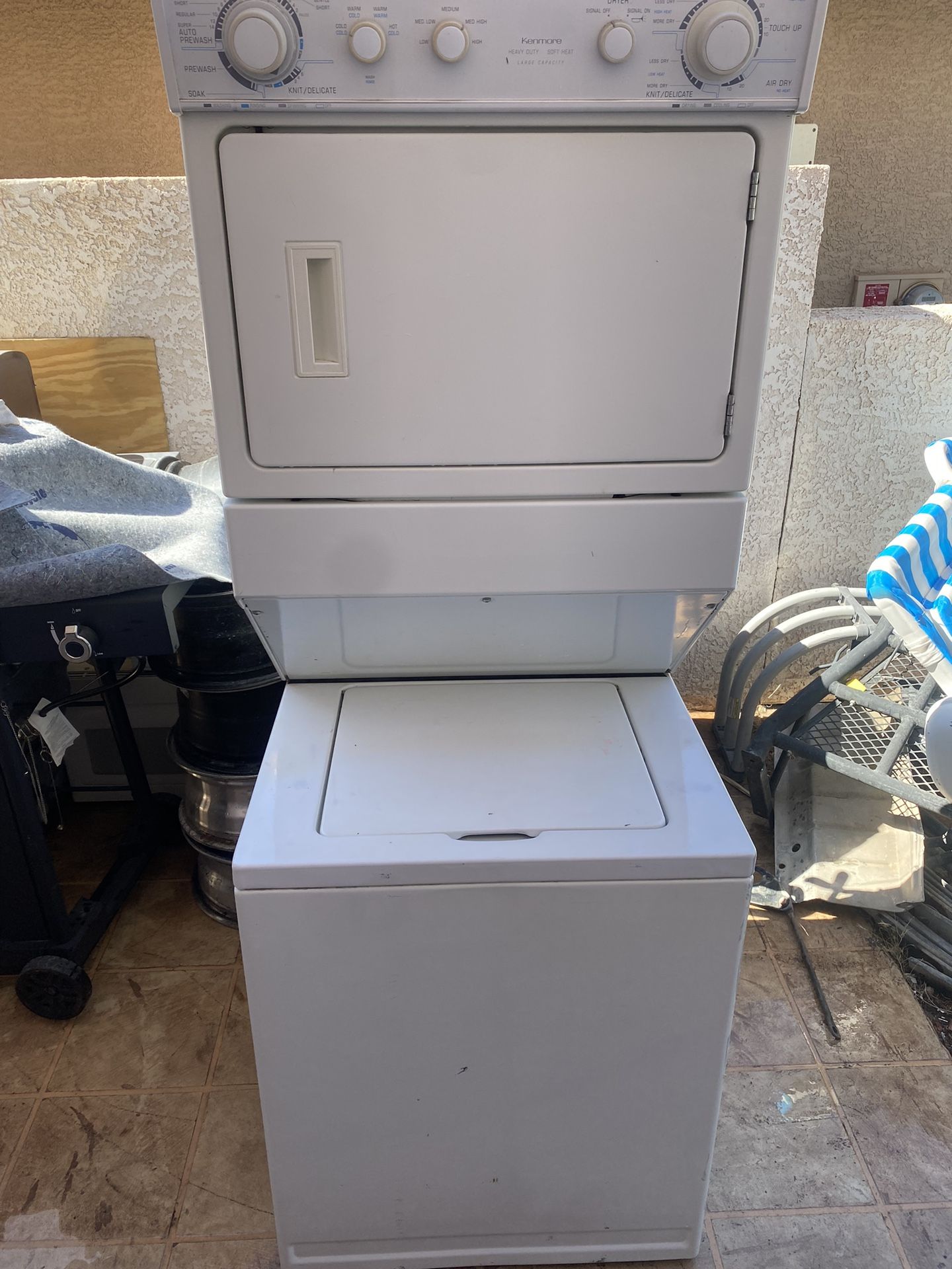 Stacking Washer And Dryer