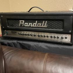 2 Randall Solid State Guitar Amp Heads