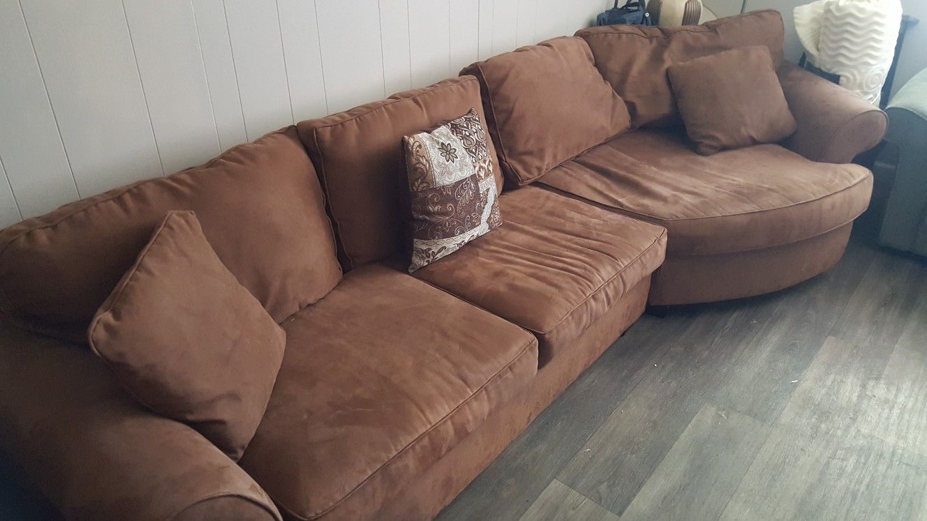 Microsuede Couch