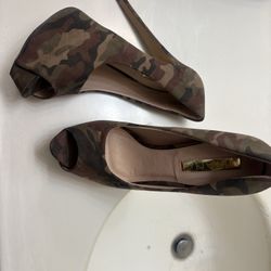 Camouflage Heels