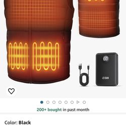 Men’s Heated Vest With Battery 