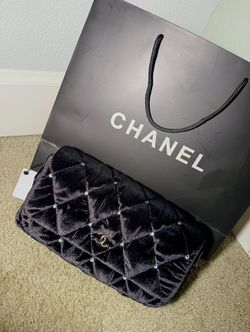 Chanel Rhinestone And Velvet Bag