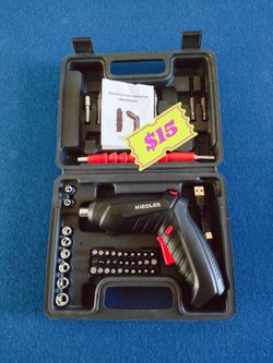 HiEOLES Wireless Electric Screwdriver Set