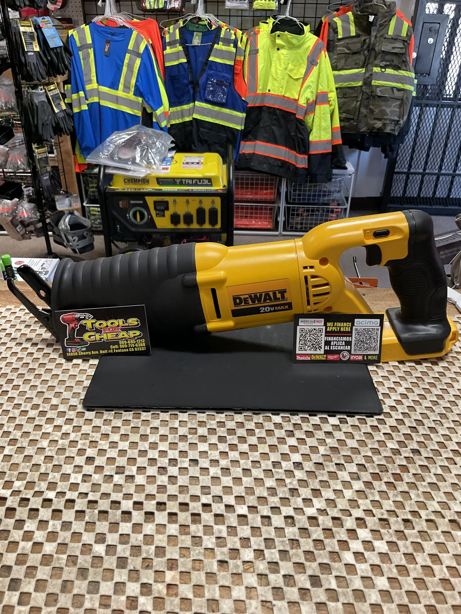 DEWALT 20V MAX Cordless Reciprocating Saw (Tool Only)