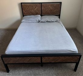 Need Gone ASAP. Free PC Chair! Full Size Mattress with Bed Frame