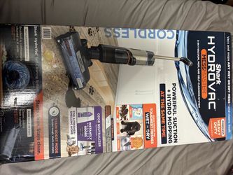 Shark vacuum hydrovac messmaster unused unopened
