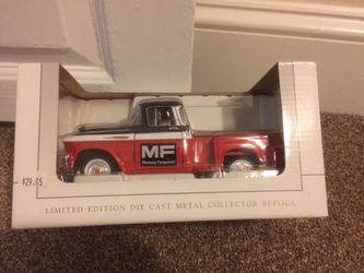 Die cast metal collector truck Massey Ferguson