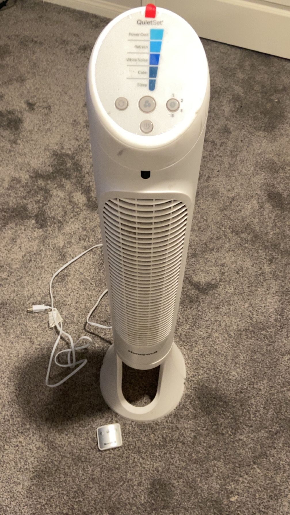 Honeywell Quiet Set Fan W/ Remote