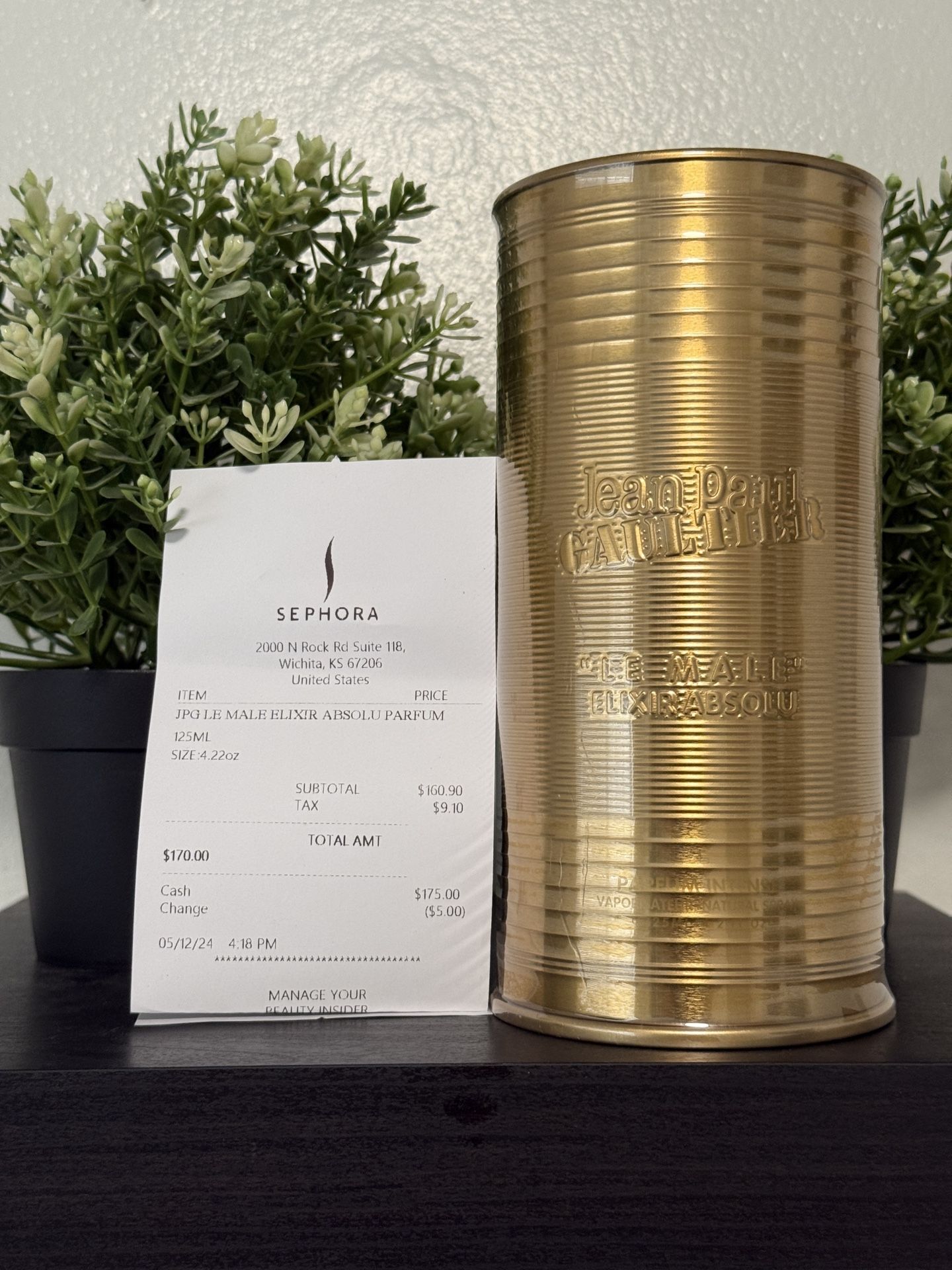 Jean Paul Gualtier Absolu perfum 4.2oz(125mL) SEALED