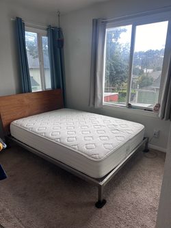 Room & Board Copenhagen Teak Bed Frame (Full)