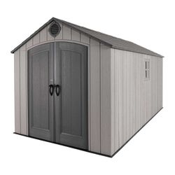 Large 8ft x 12.5ft  Lifetime Resin Outdoor Storage Shed

