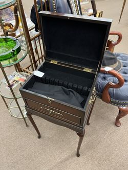 Queen Anne Silverware Chest