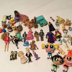Large Lot Of Toy Figures