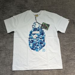 White Bape Tee 