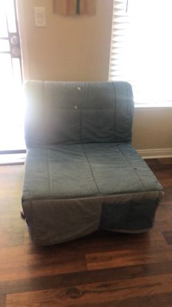 Free chair with denim cover