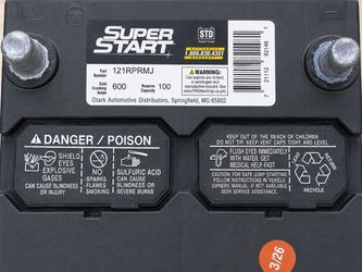 Super Start Premium Car Battery – Group 121R – Basically New – $150