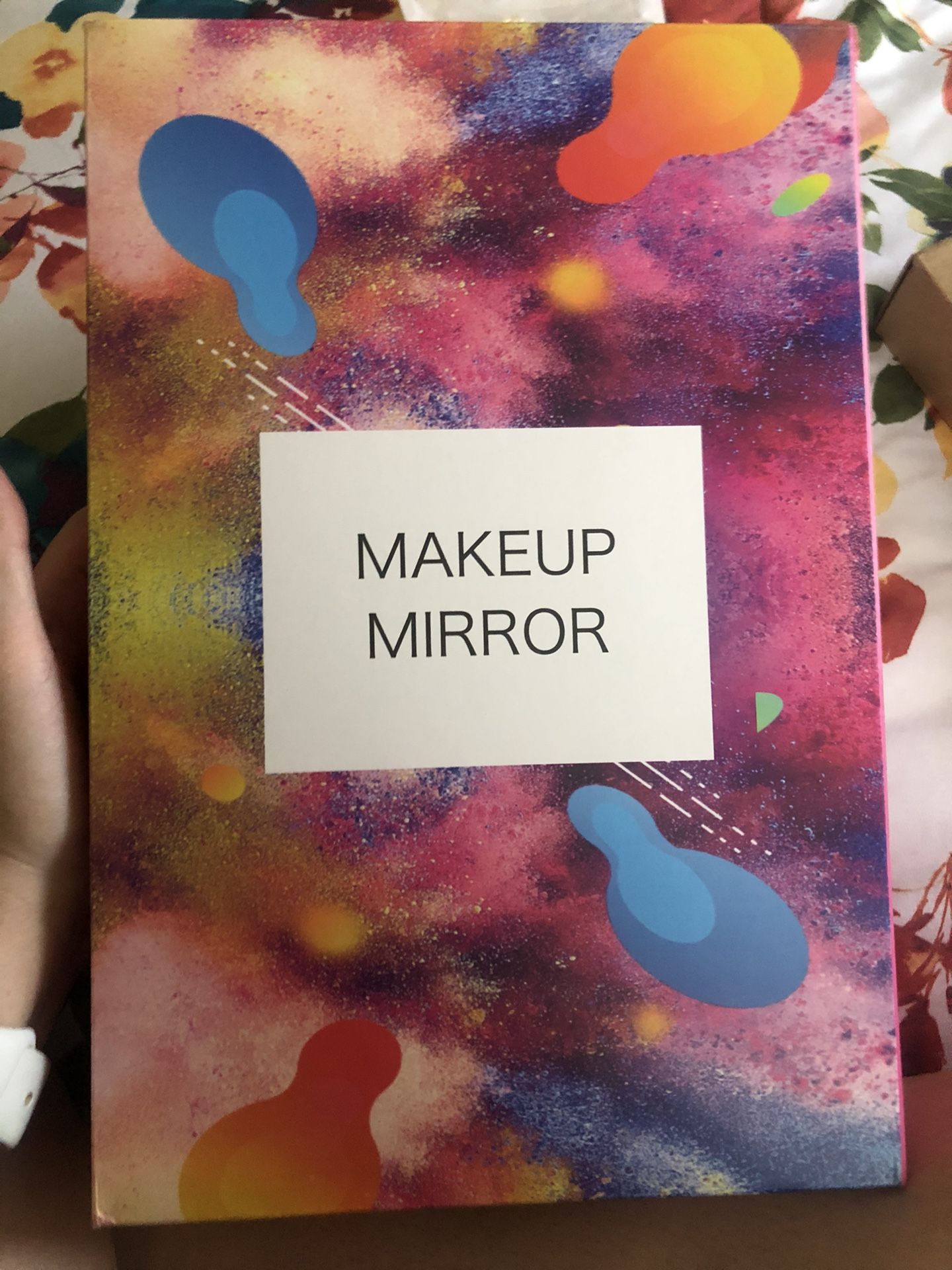 Makeup mirror vanity