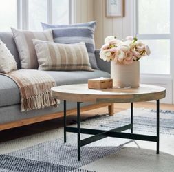 Villa Park Round Wooden Coffee Table - Threshold™ designed with Studio McGee