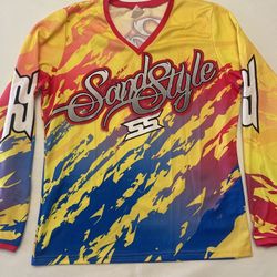 Size L savi motorcross jersey  #9