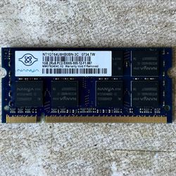 Nanya 1GB PC2 Notebook Ram
