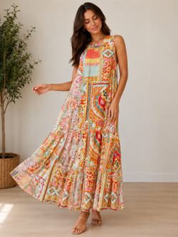 Vestido largo Lior