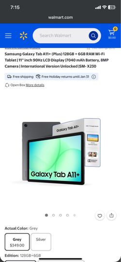 2026 Samsung Galaxy Tab A11+
