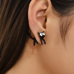 Cat Stud Earrings

