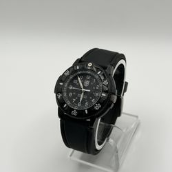 LUMINOX Navy Seals Series 3900 QZ Men's Watch New Battery[Near MINT ] 