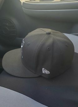 Angels CA Fitted Cap 7-3/8 (Black/White) Slightly Used Asking $30 Firm on Price