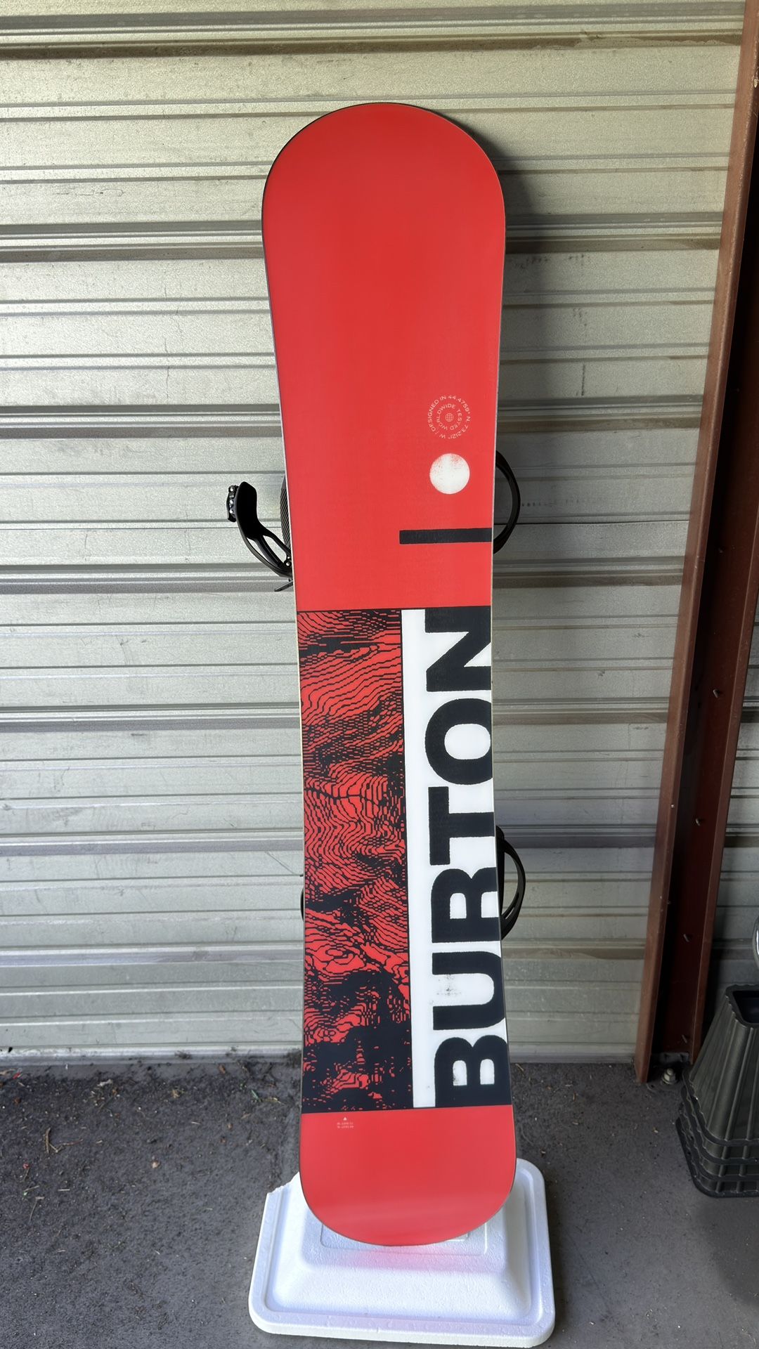 Burton Ripcord Snowboard, Bindings, Boots