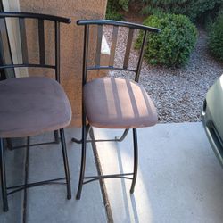 BAR STOOLS 34" HEIGHT 