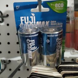 2 Pk Of D Batteries