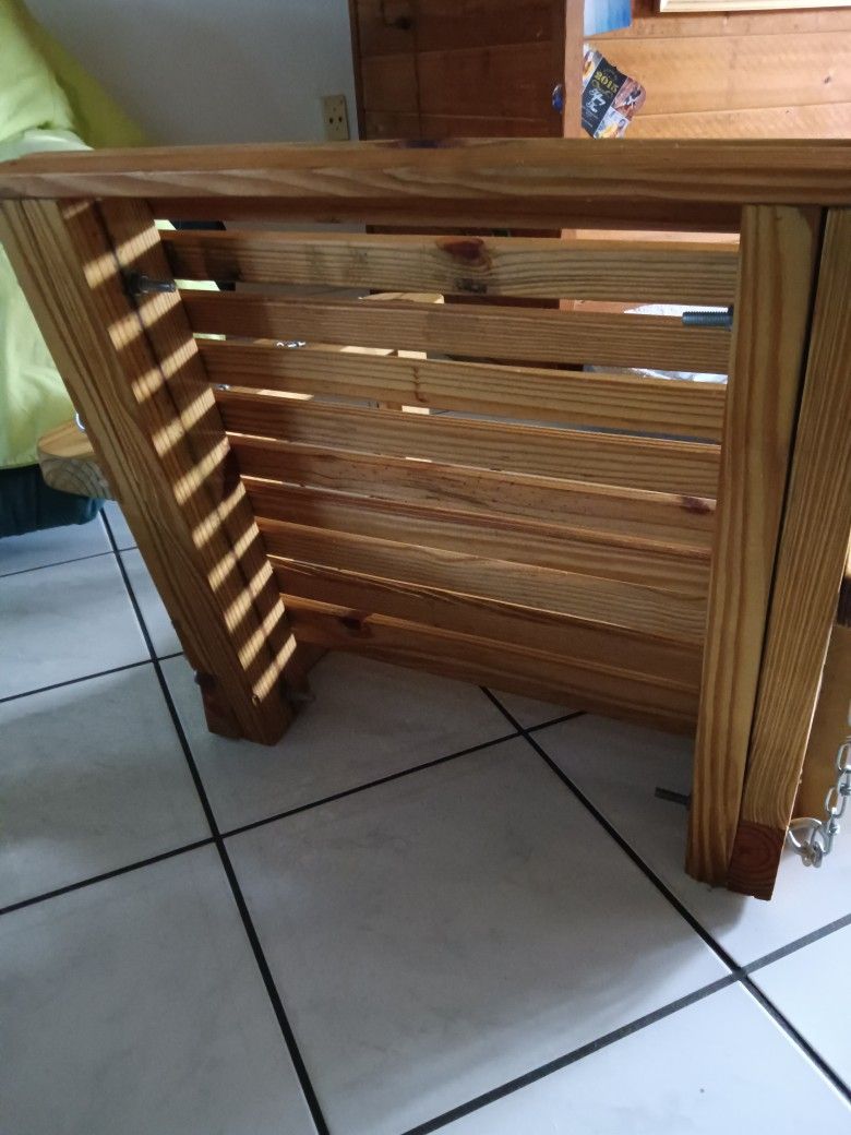 Wooden Porch/Tree Swing